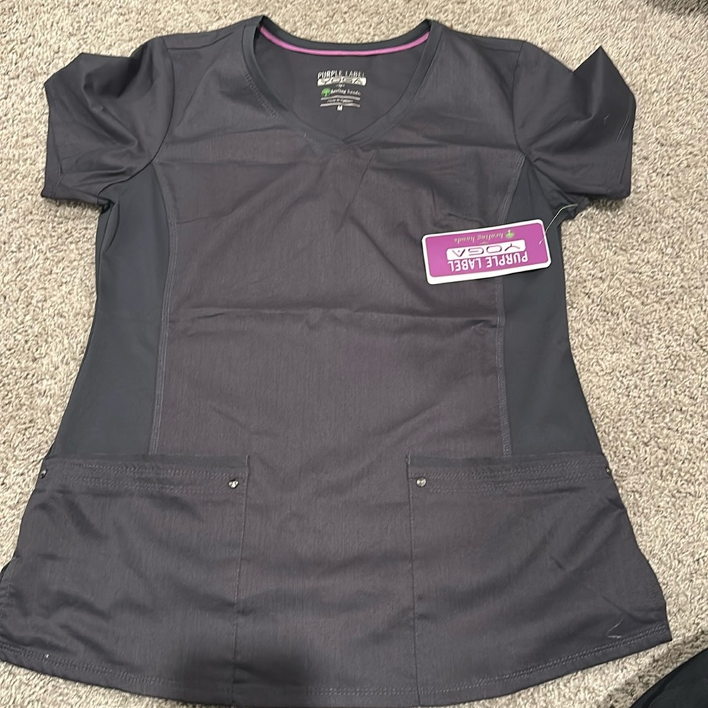 Purple Label scrub top